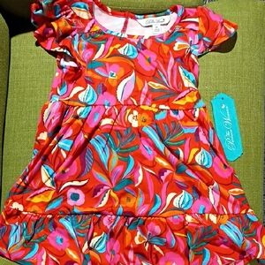 The Pioneer Woman Vibrant Floral Kids Dress